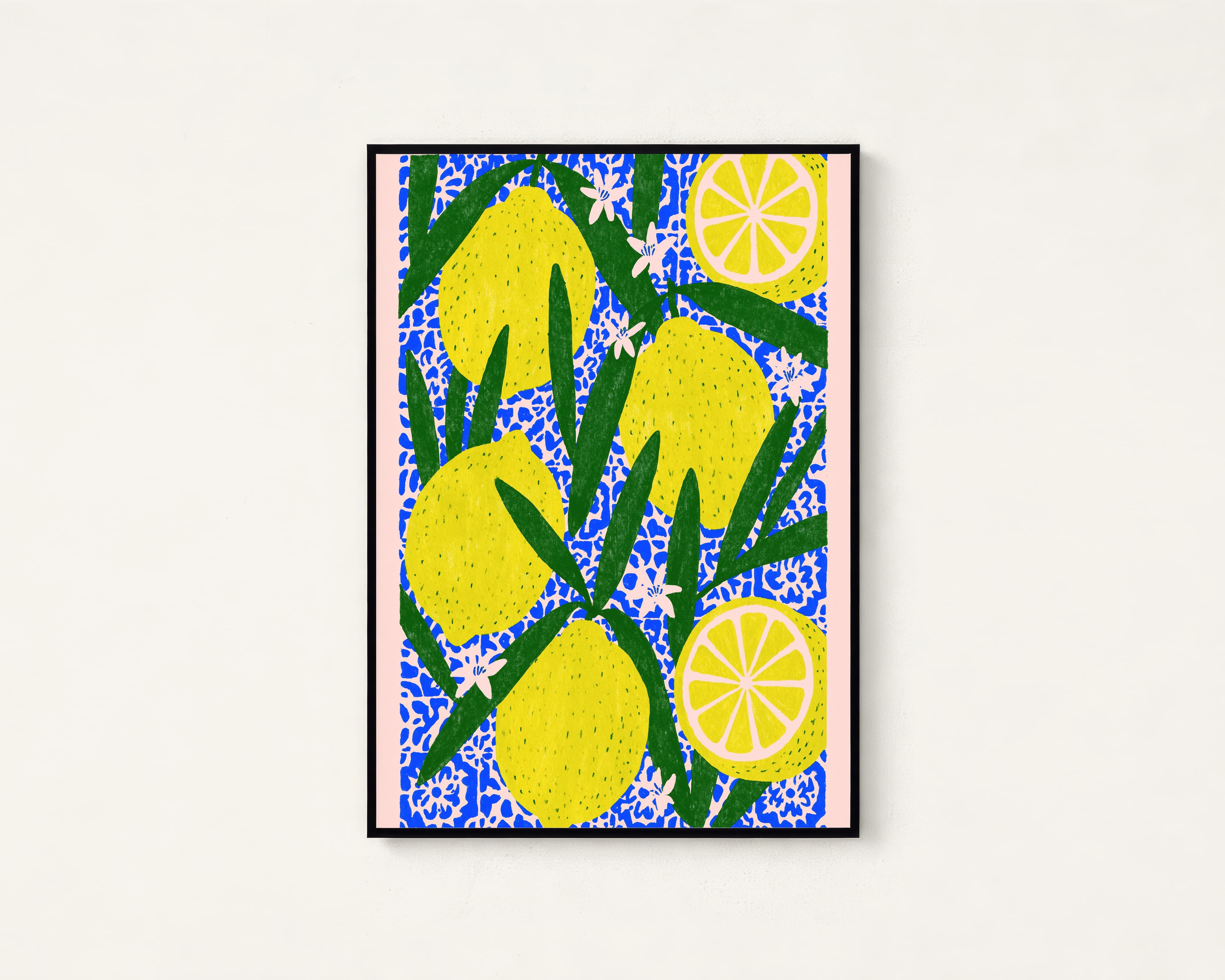 Lemon Pop Art Print — view 1