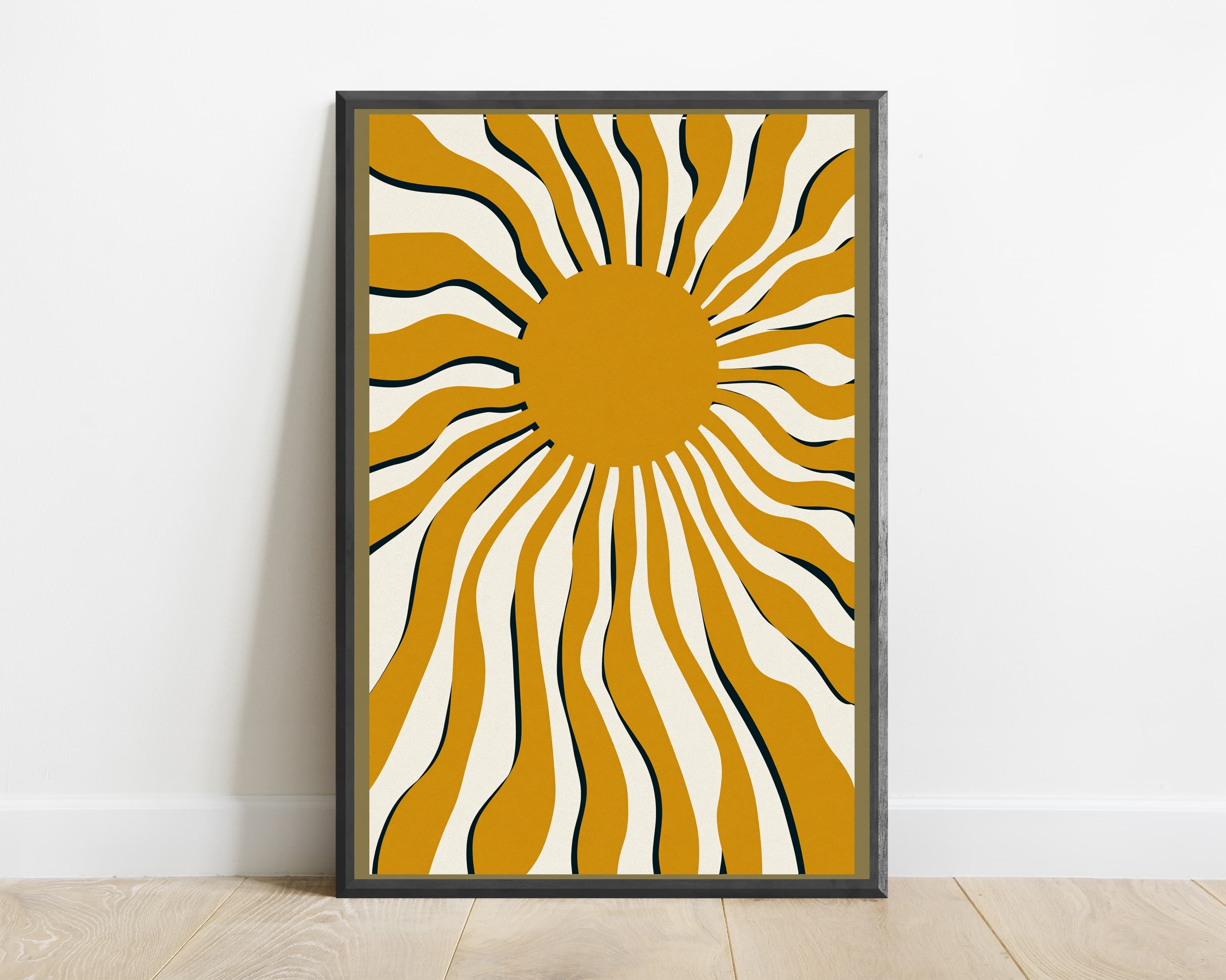 Dori Creator Oversized Abstract Sunburst — view 1