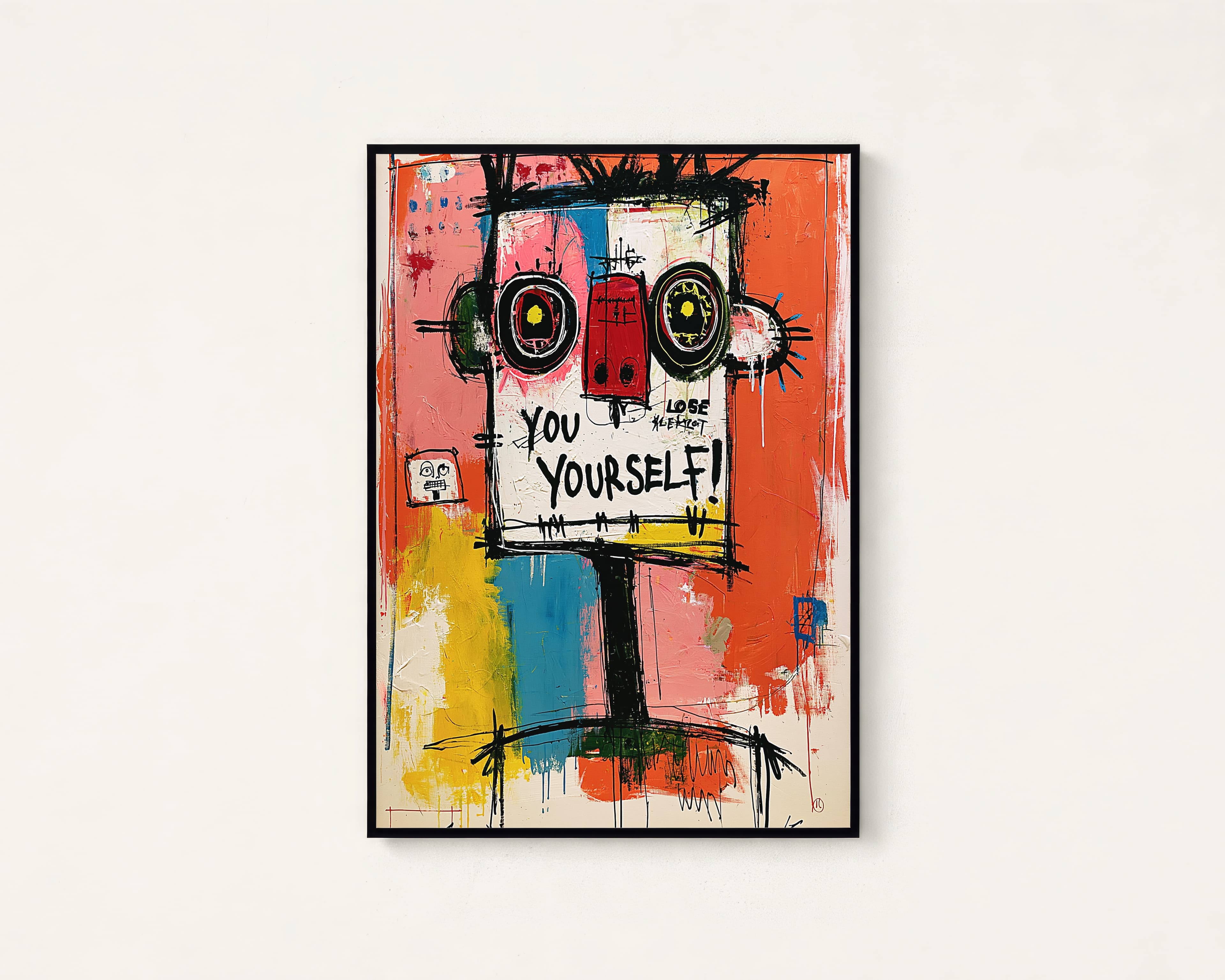 Lose Yourself Street Art Print