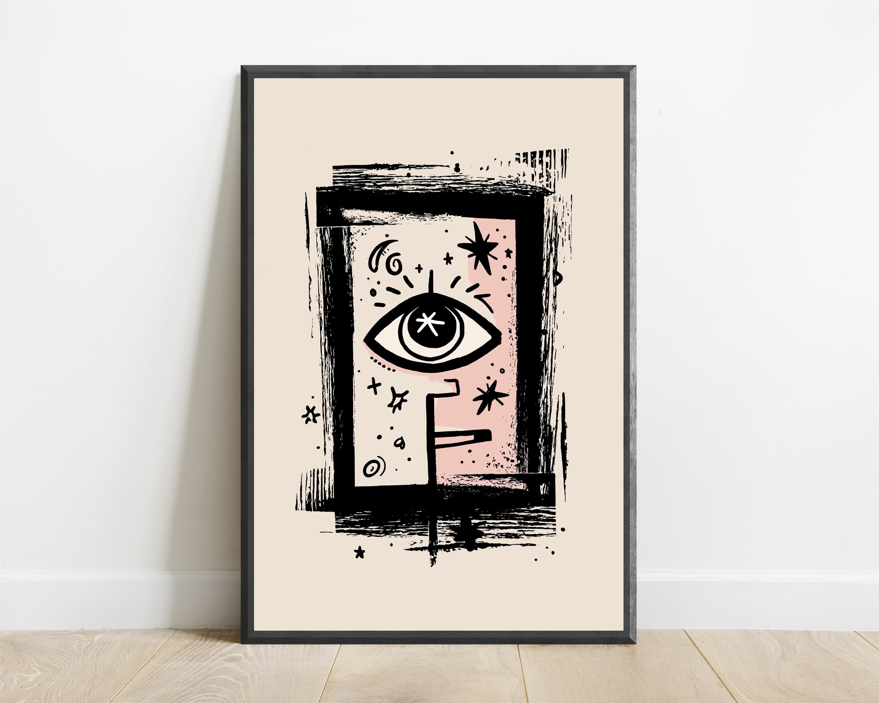 Mystical Eye Star Print — view 1