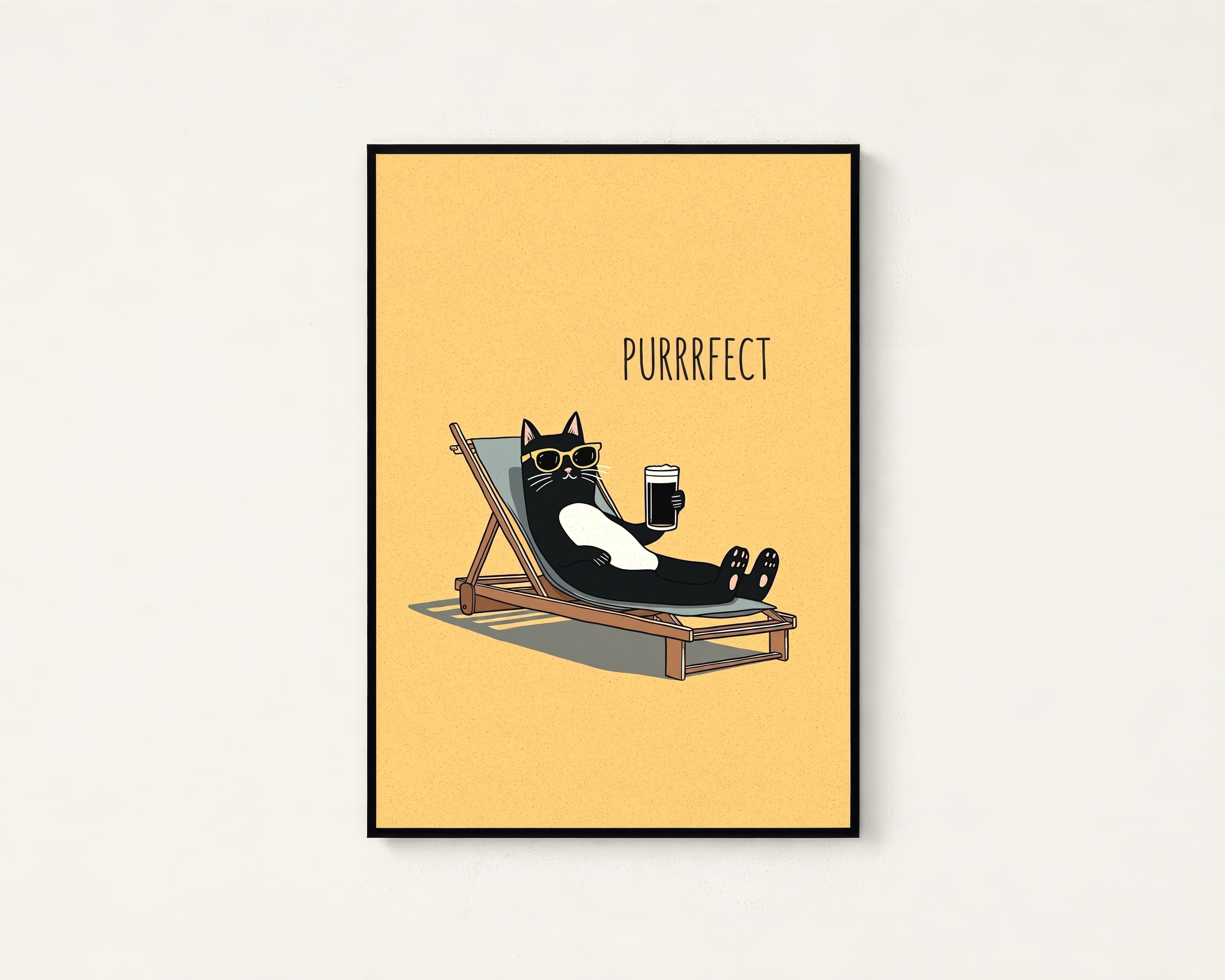 Purrfect Cat Print