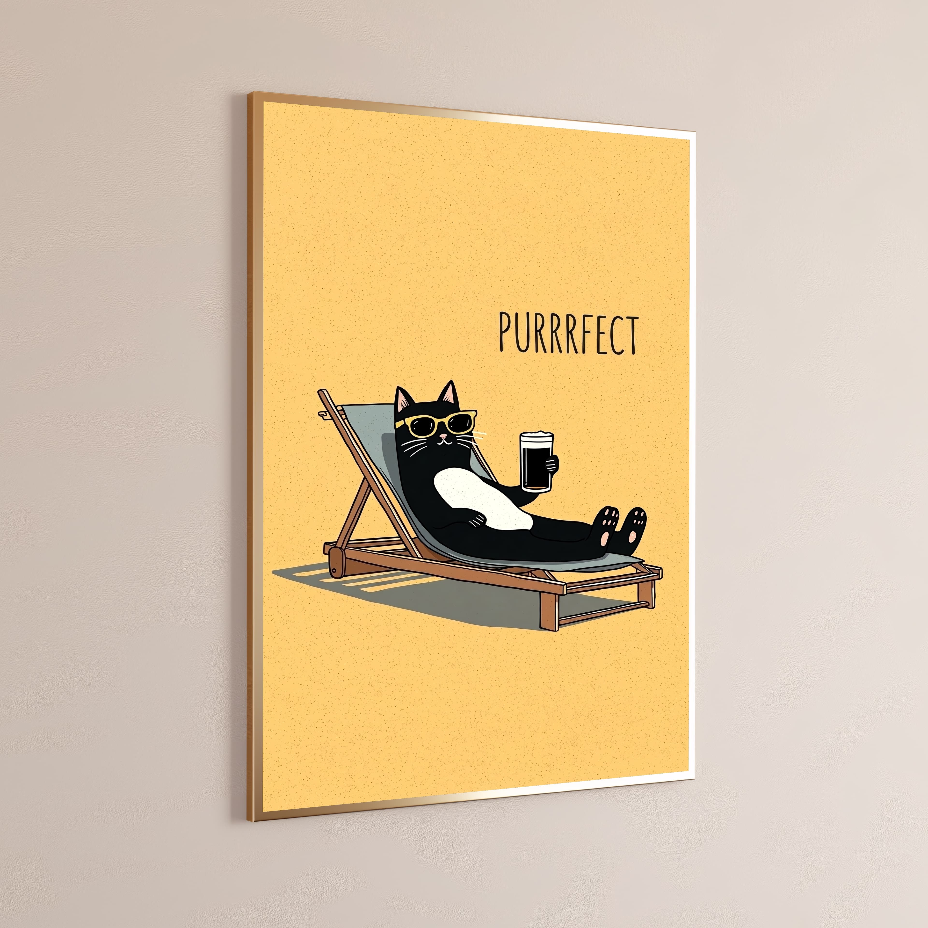 Purrfect Cat Print