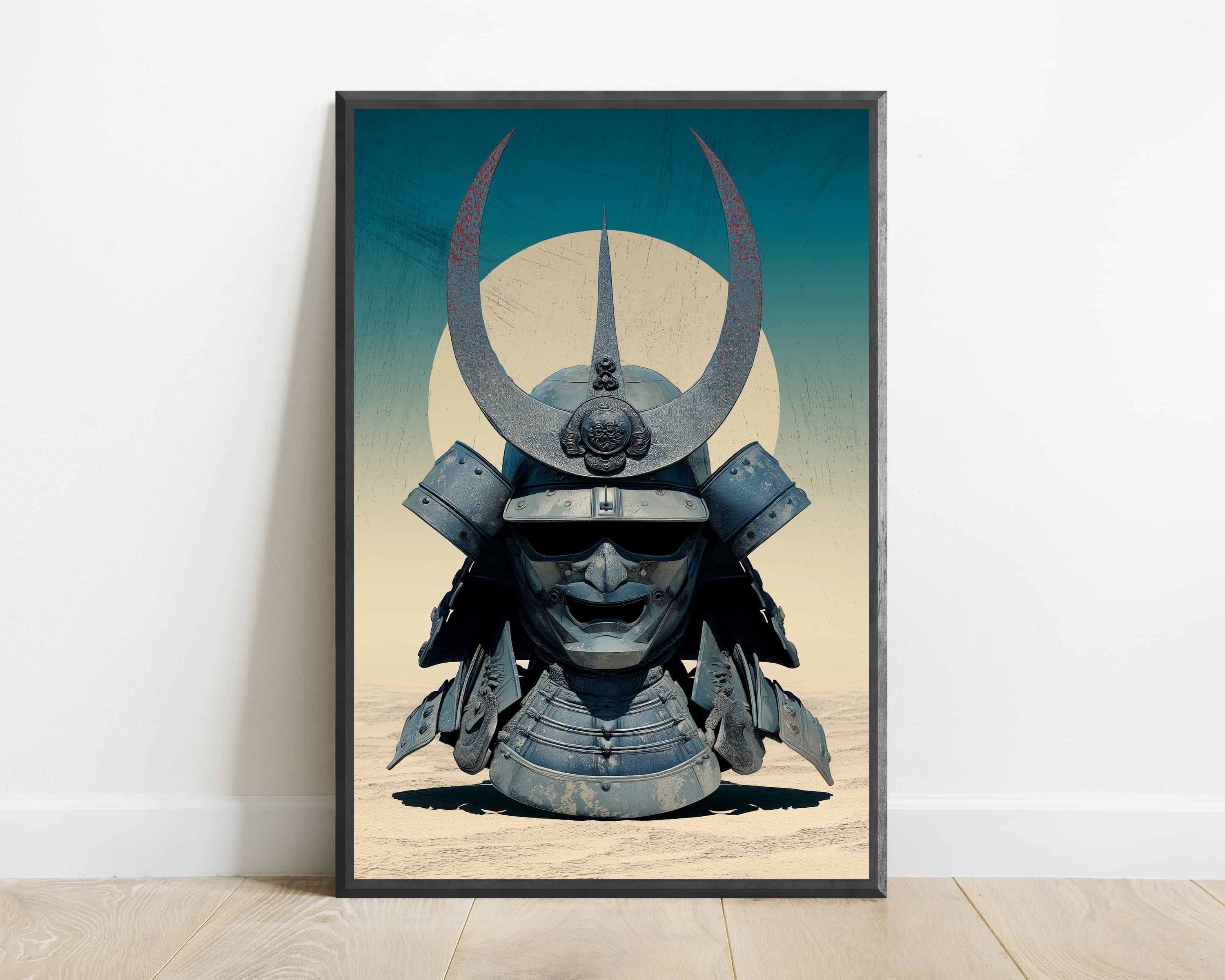 Samurai Kabuto Helmet Desert Warrior — view 1