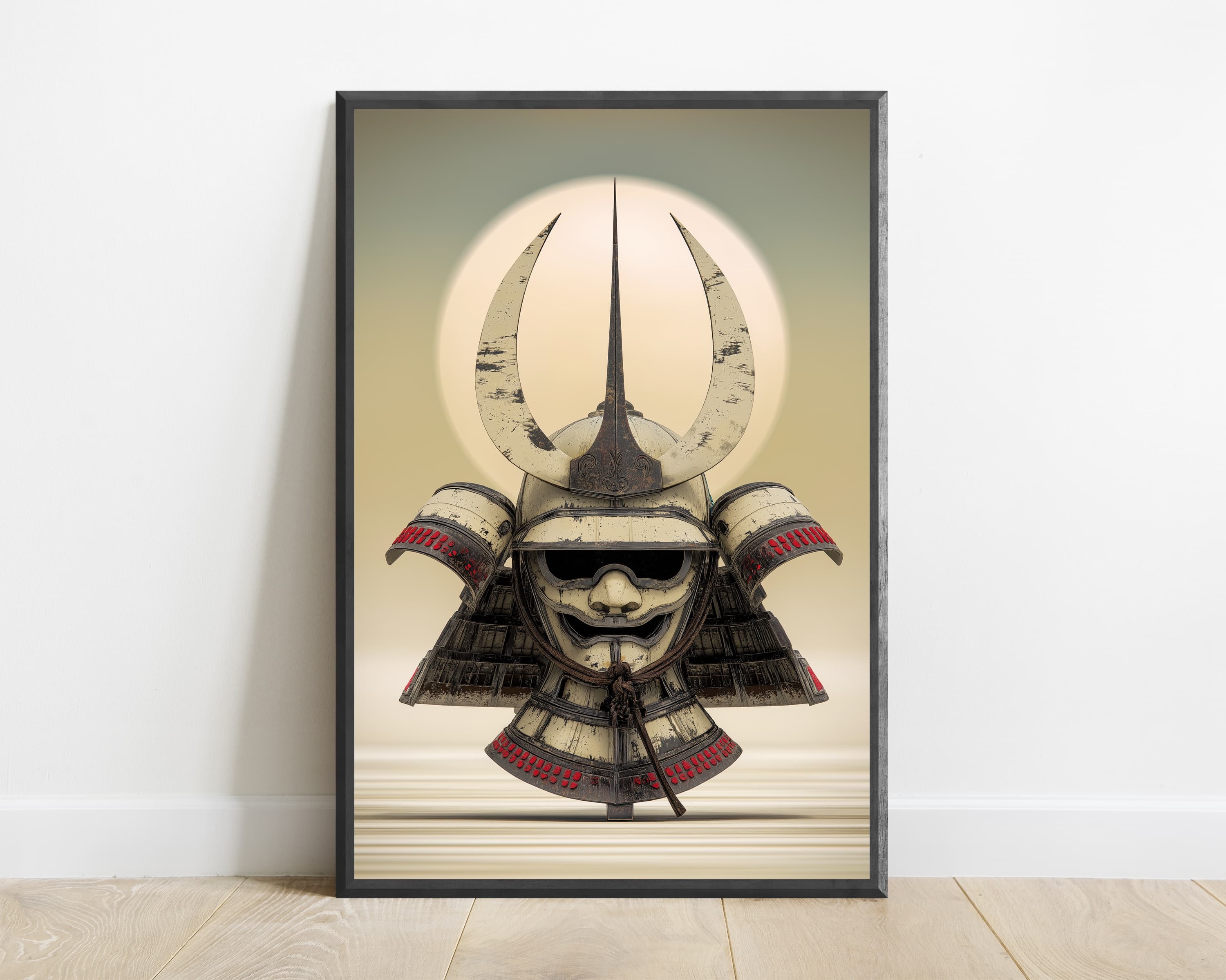 Samurai Kabuto Helmet Moon Warrior — view 1