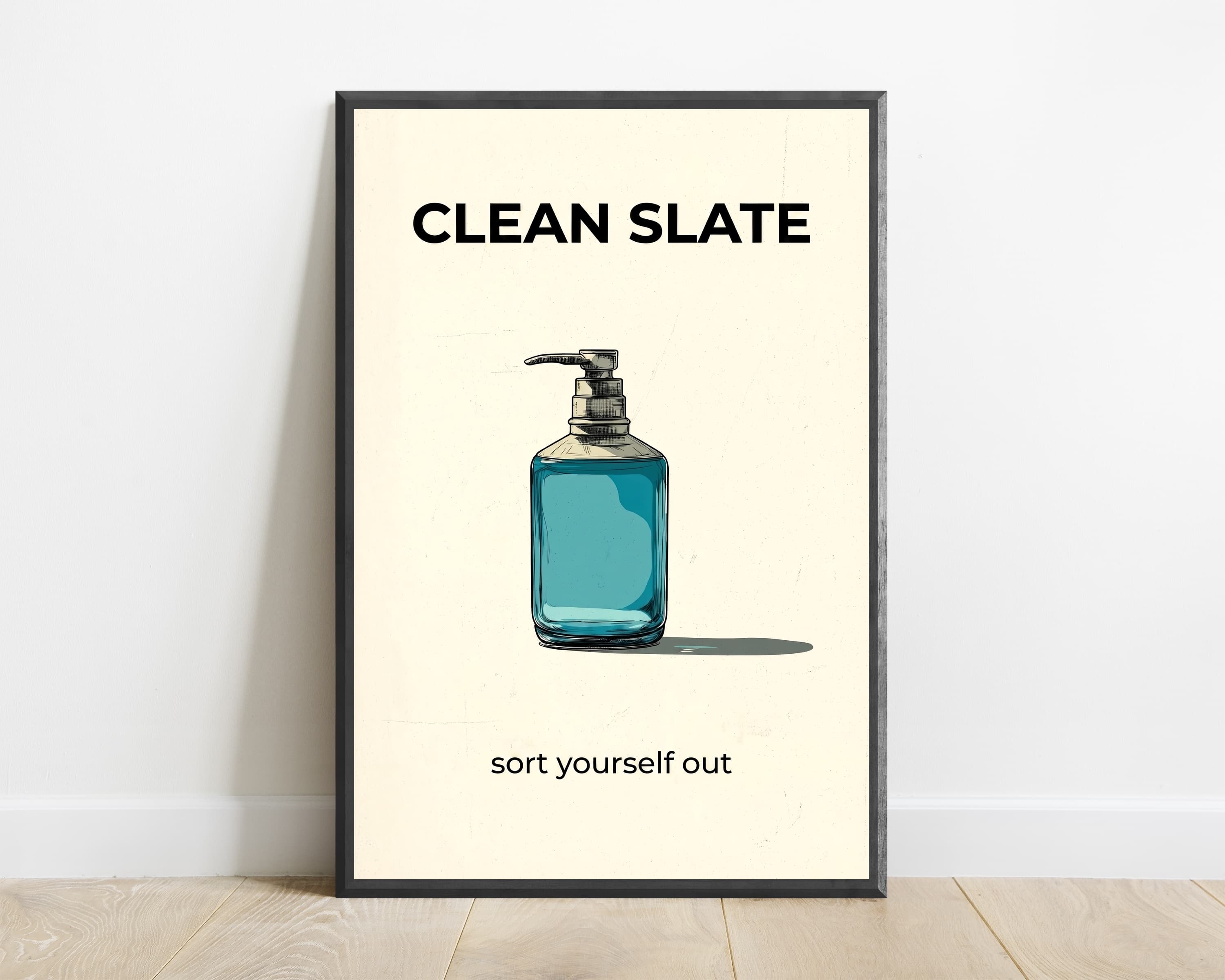 Clean Slate Sort Yourself Out Print — view 1