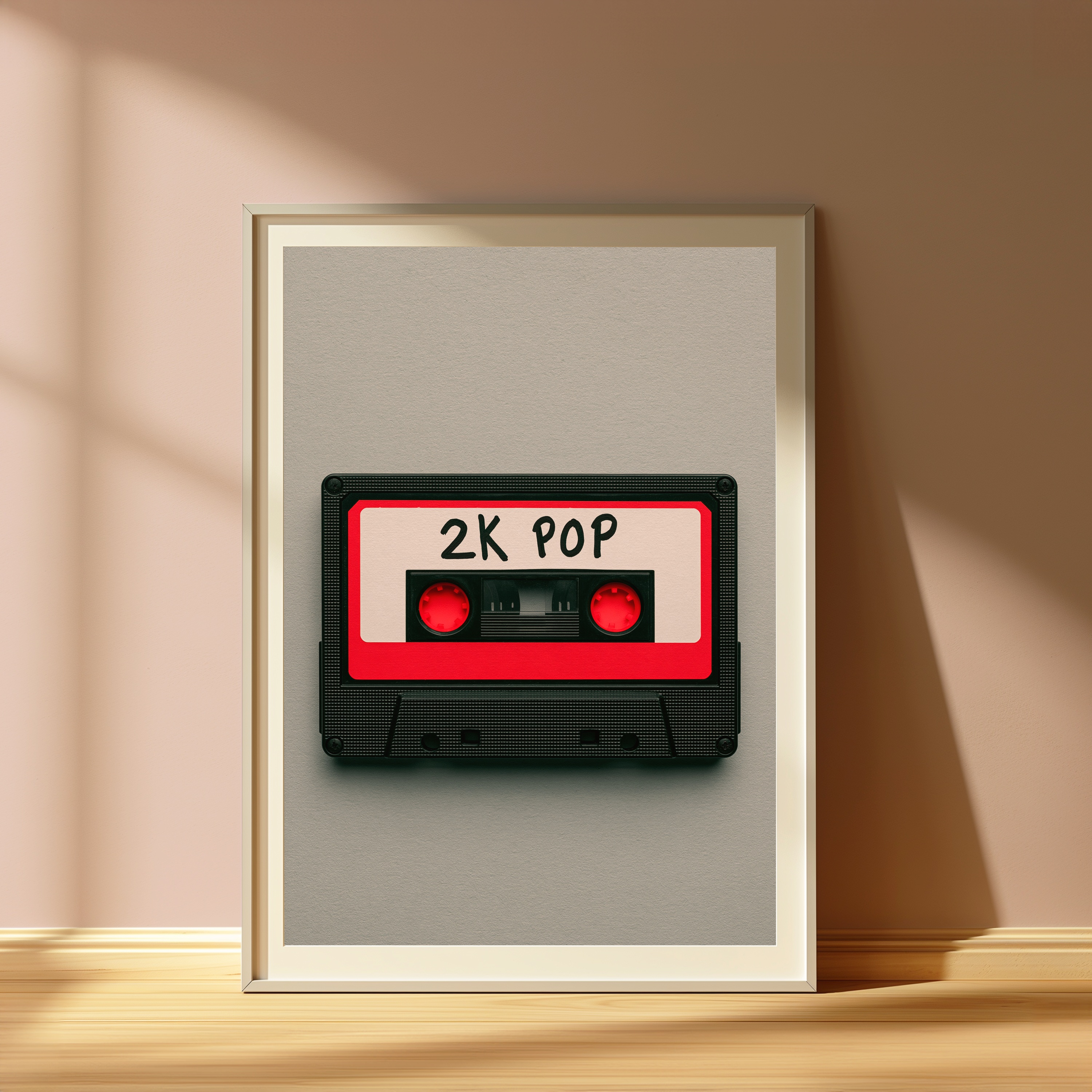2K Pop Retro Cassette Tape Print view 4