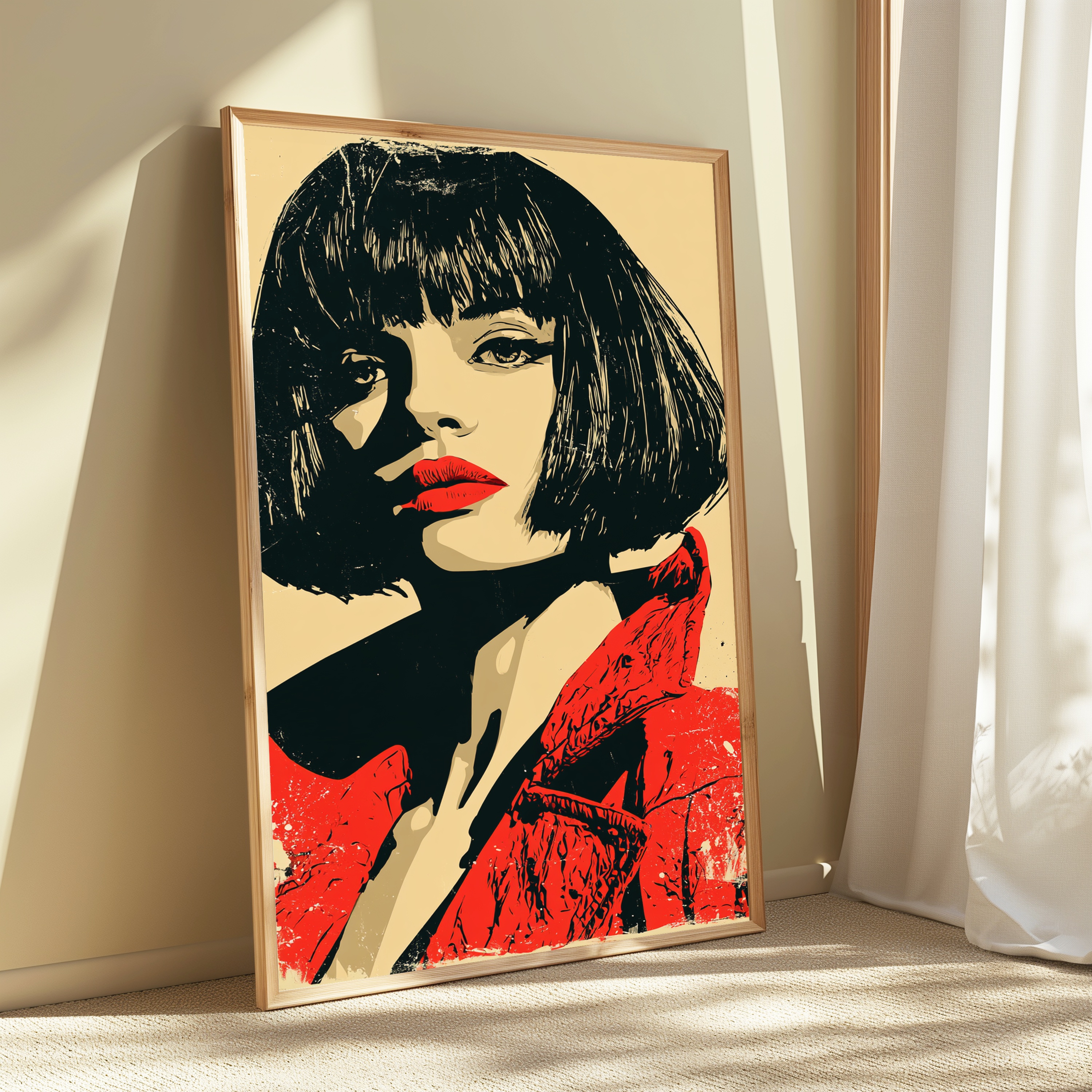 Bold Woman Portrait Pop Art Print view 3