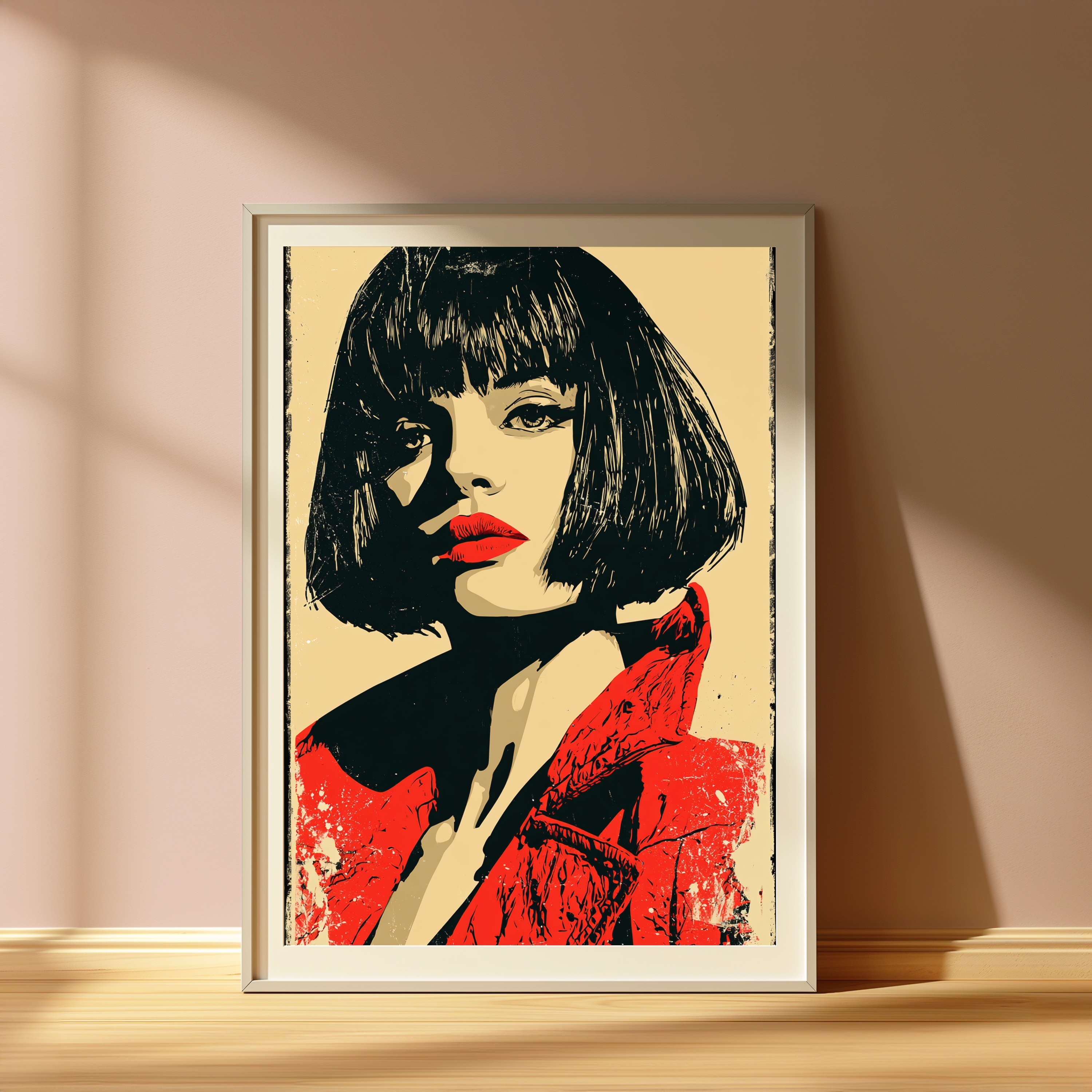 Bold Woman Portrait Pop Art Print view 4