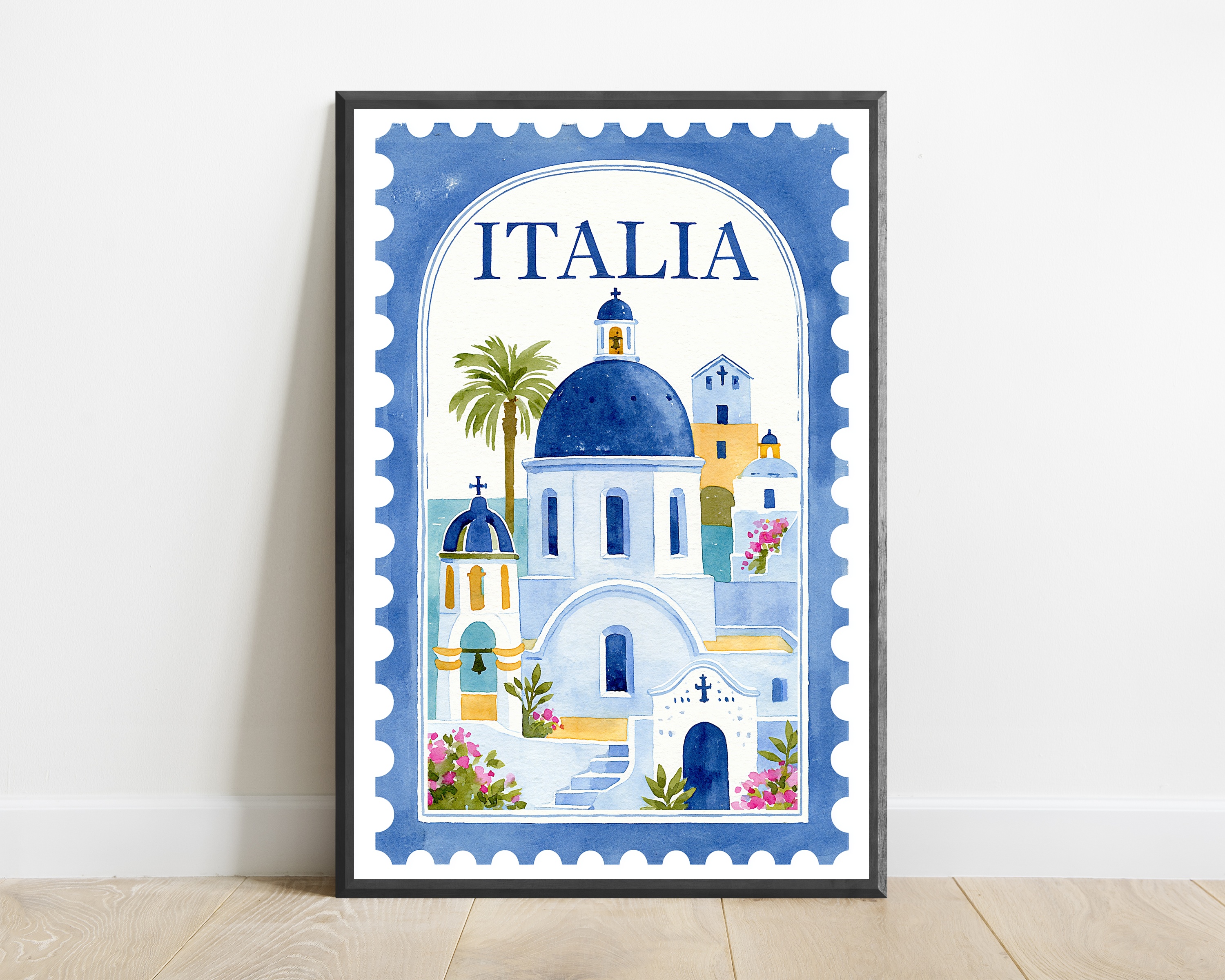Coastal Italia Architecture Print