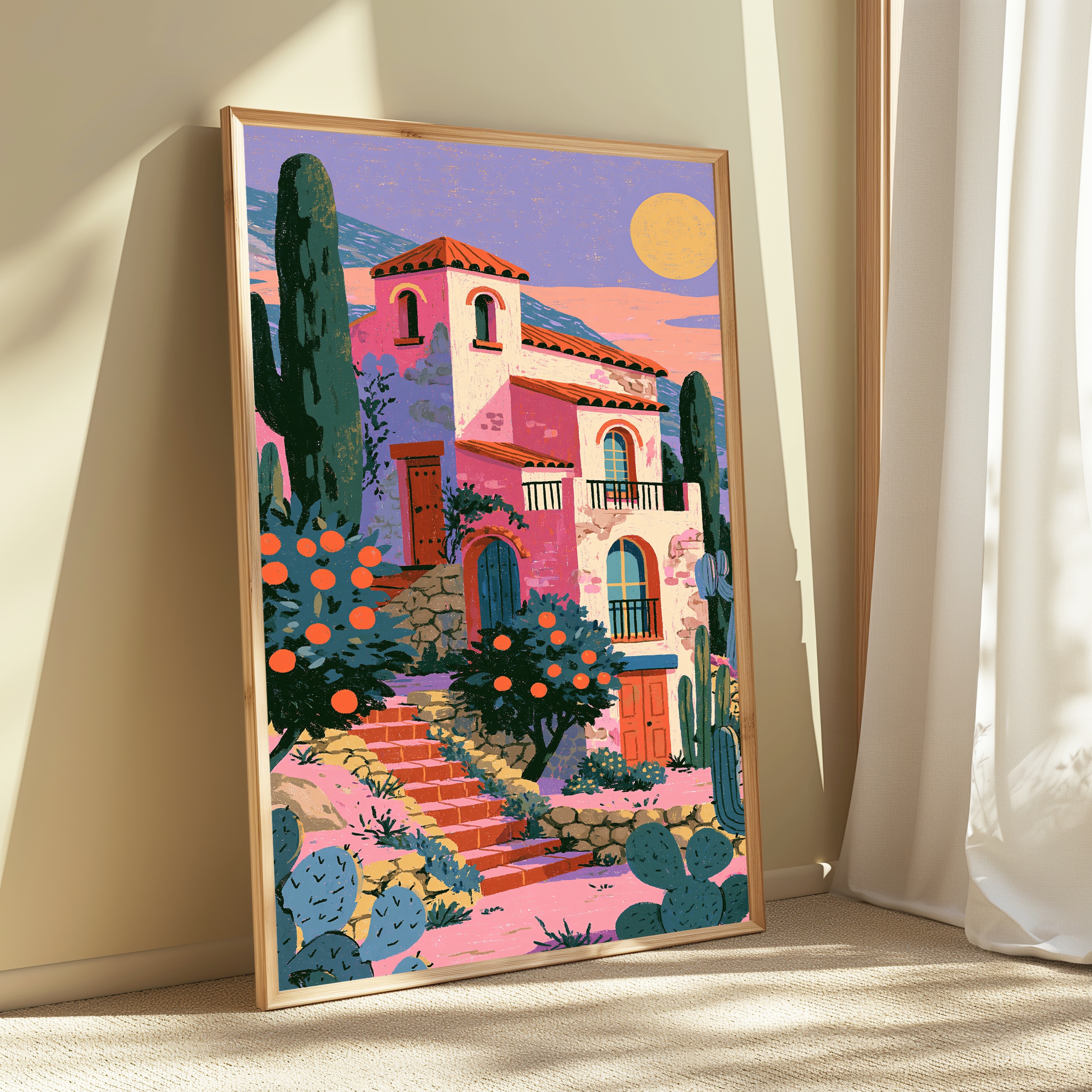 Desert Villa Sunset view 3