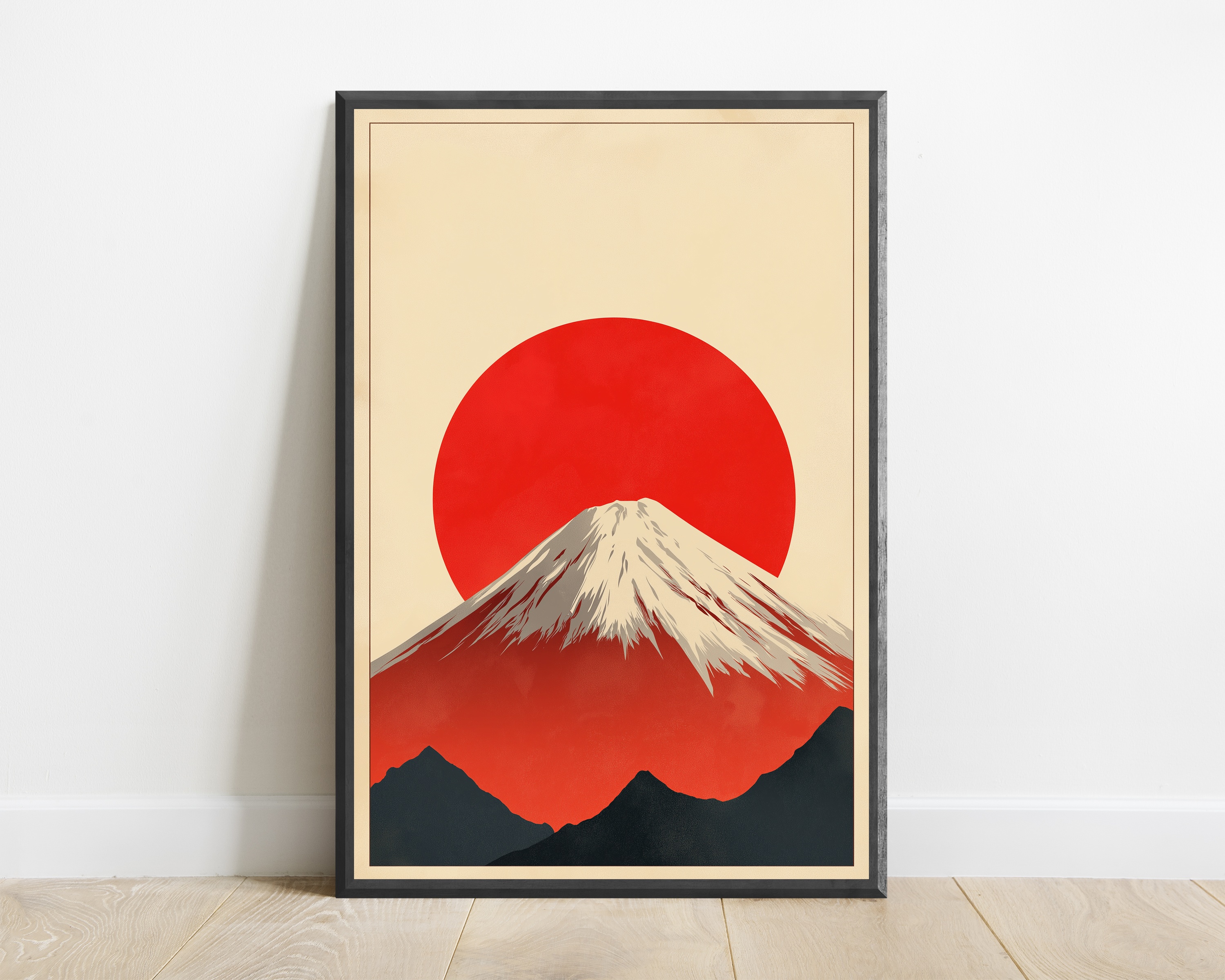 Mount Fuji Travel Poster — view 1