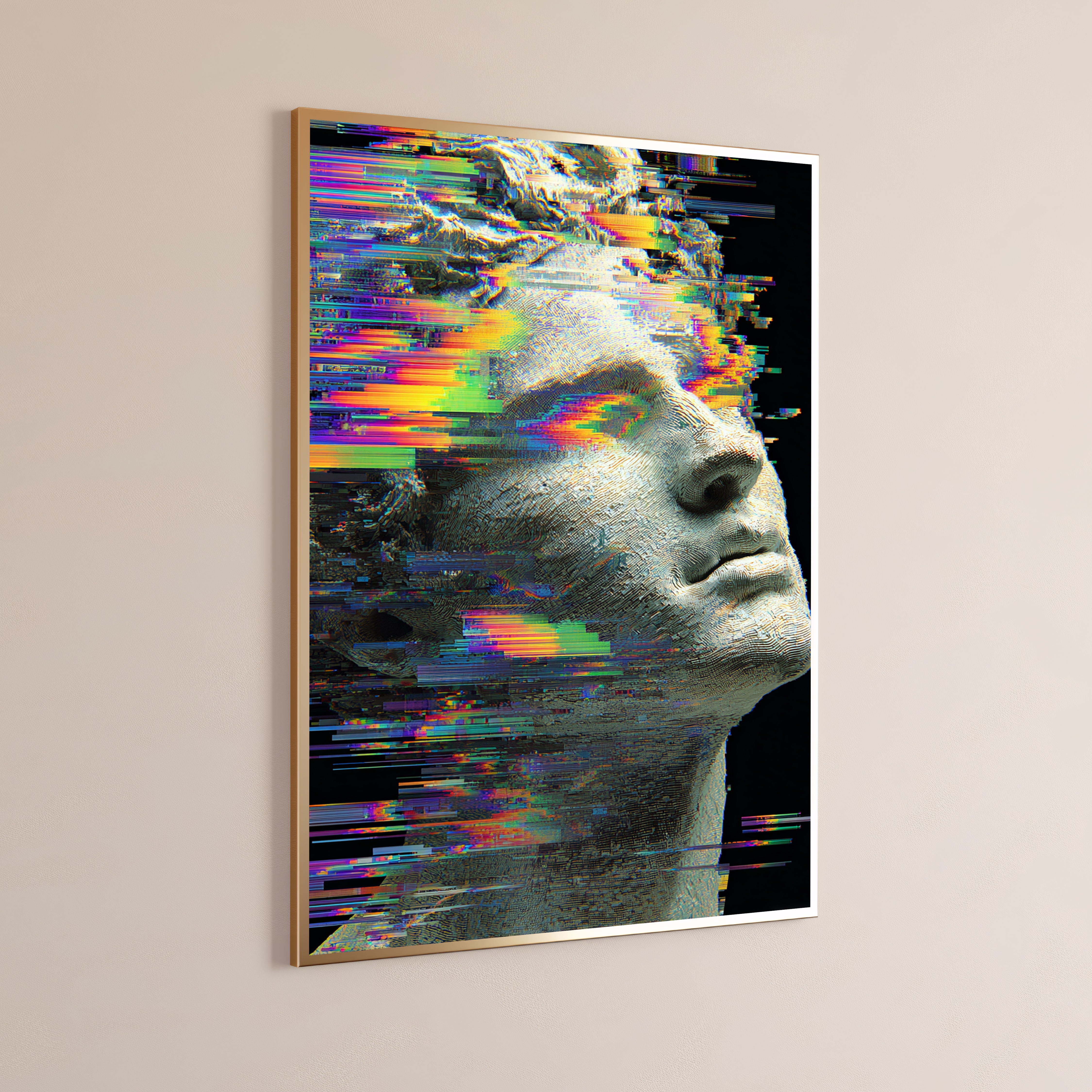 Glitch Art Portrait