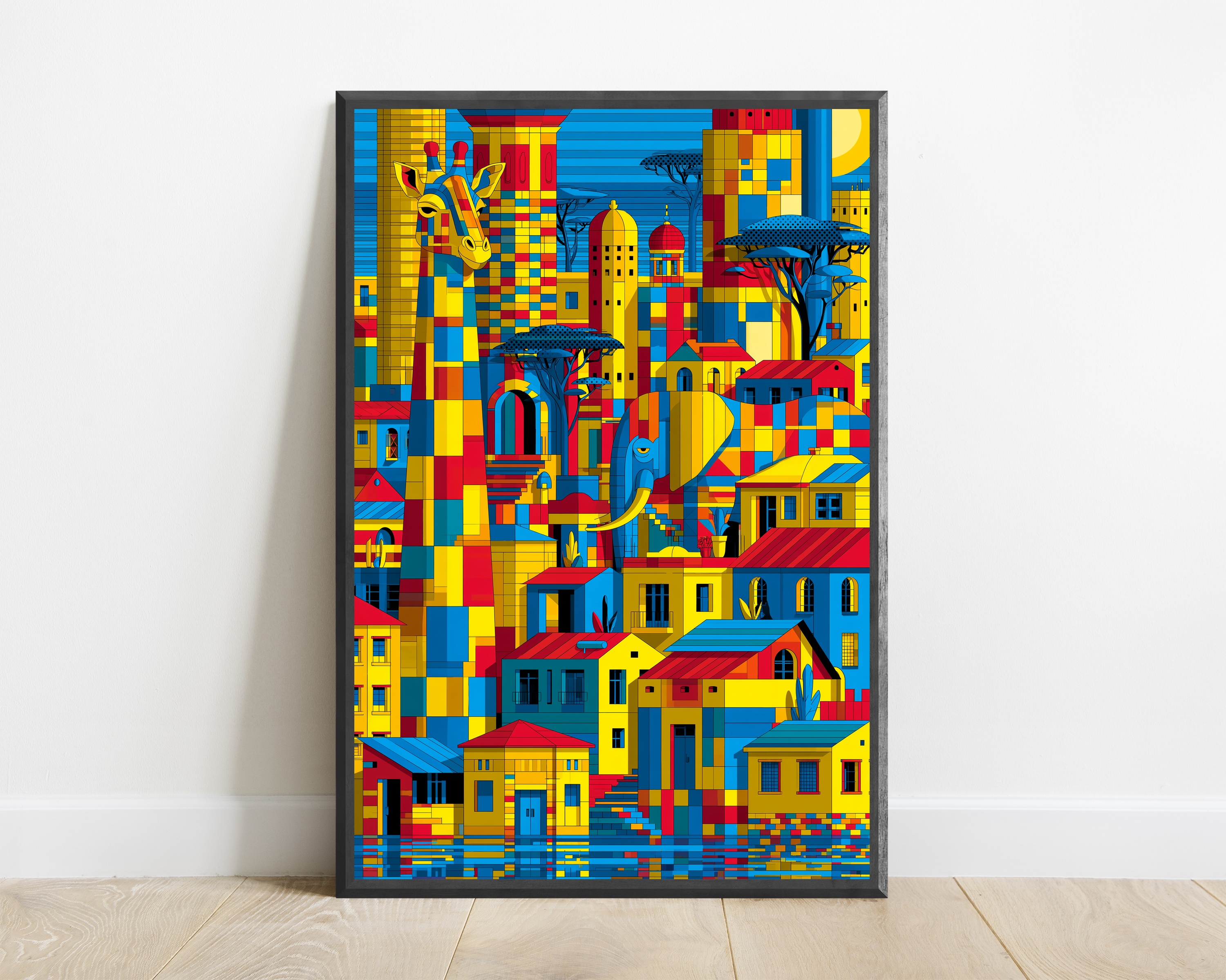 Dori Creator Geometric Afric Landscape W — view 1