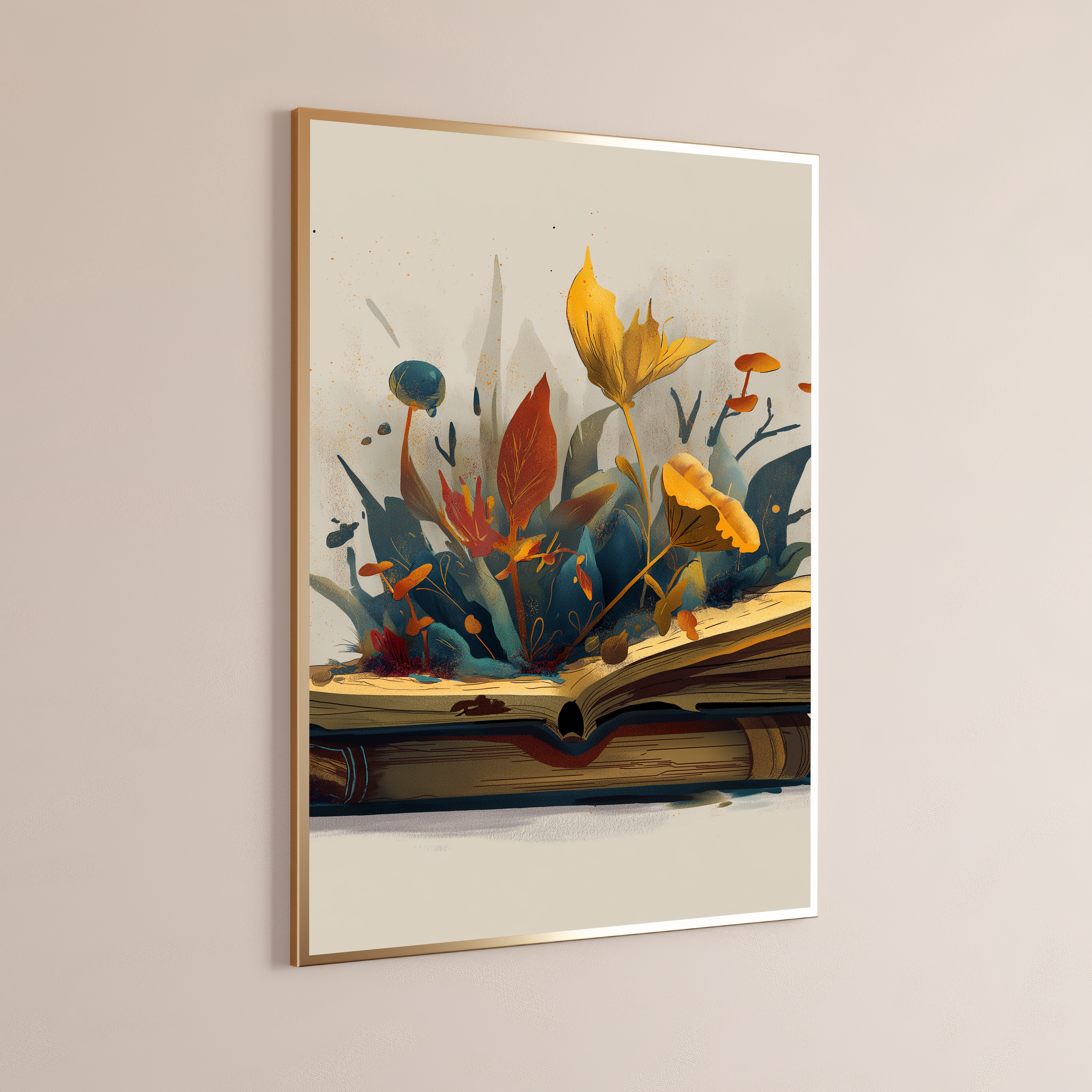 Magical Book Art Print