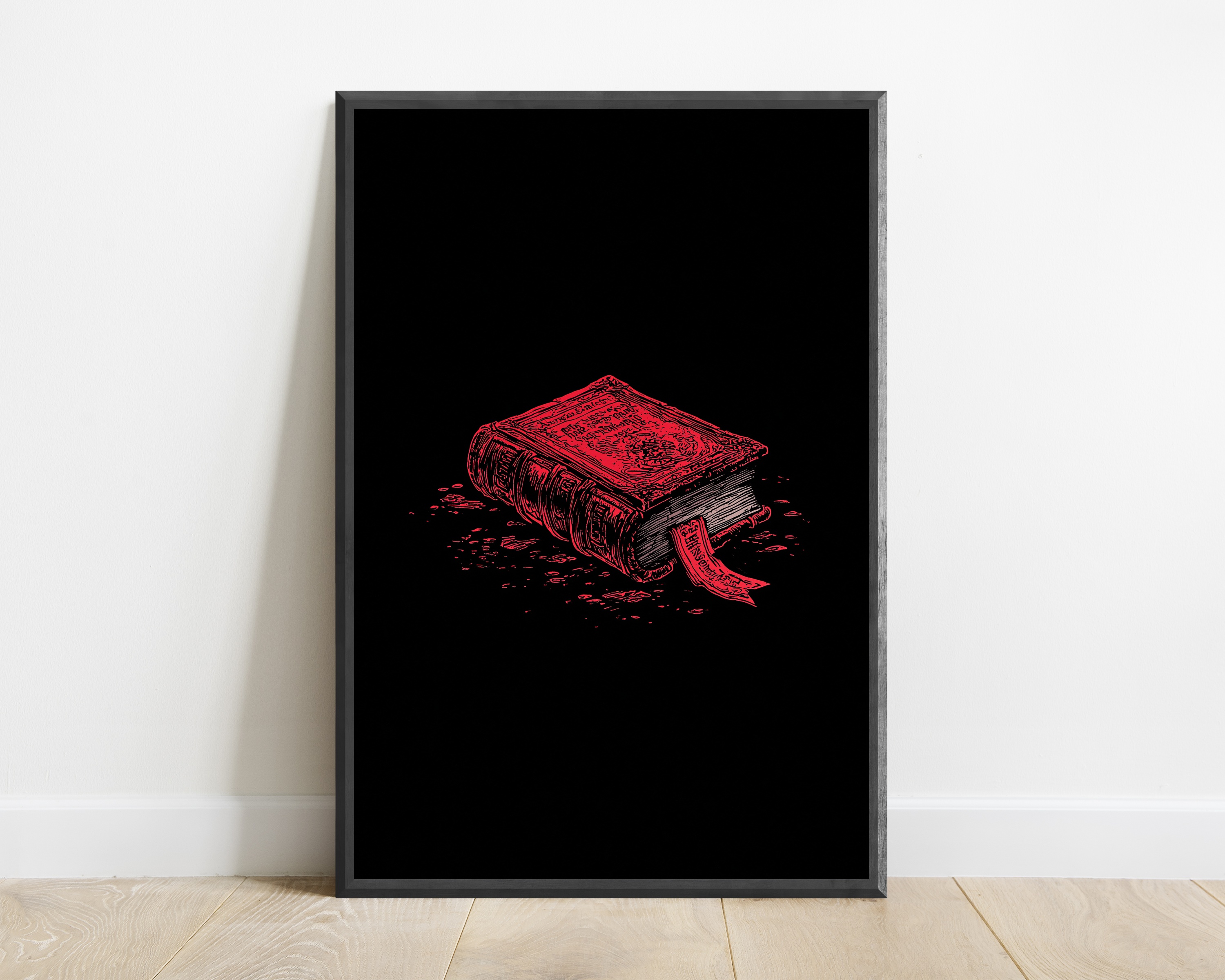 Mystical Spell Book Print — view 1