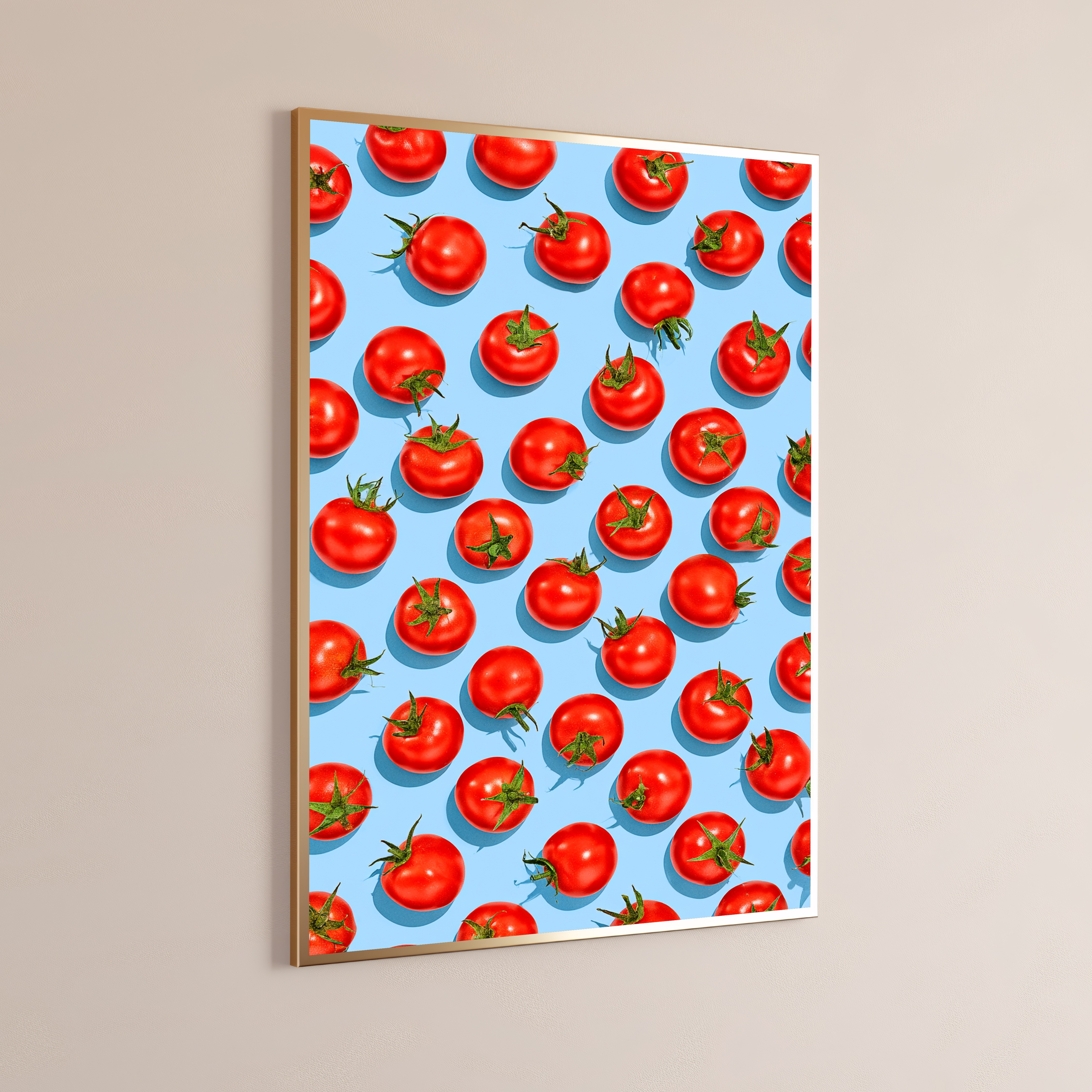 Fresh Tomatoes Pop Art Print
