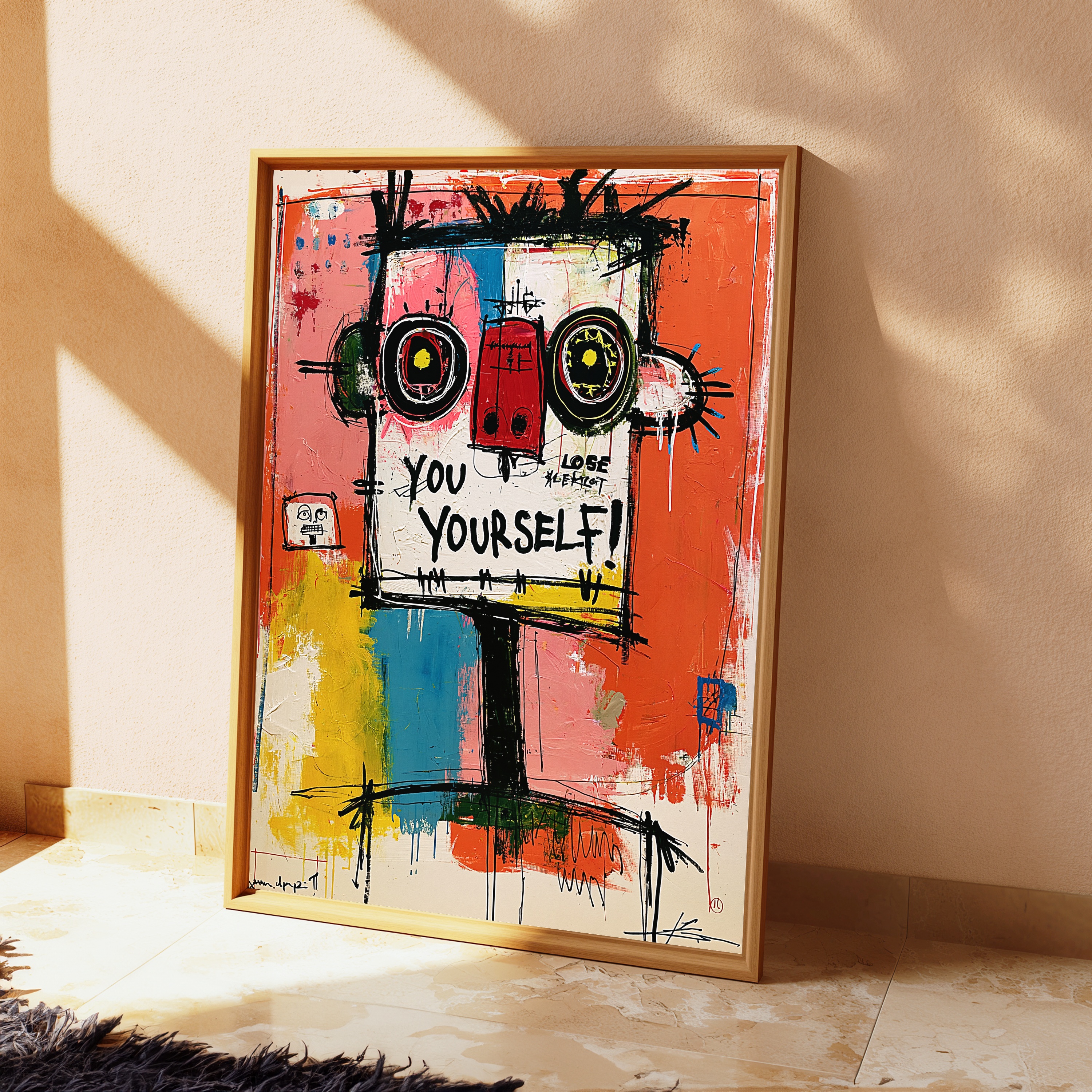Lose Yourself Street Art Print view 2