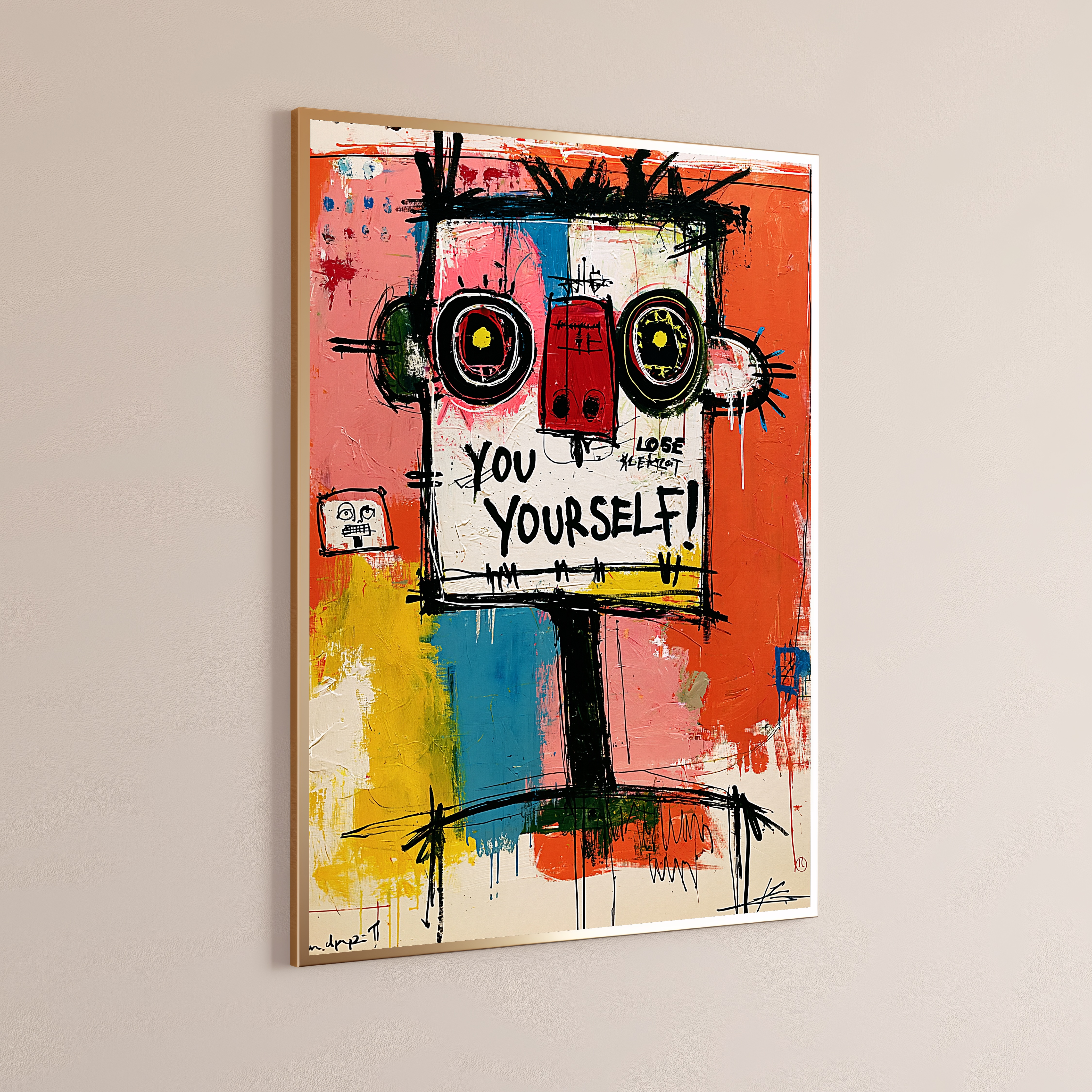 Lose Yourself Street Art Print