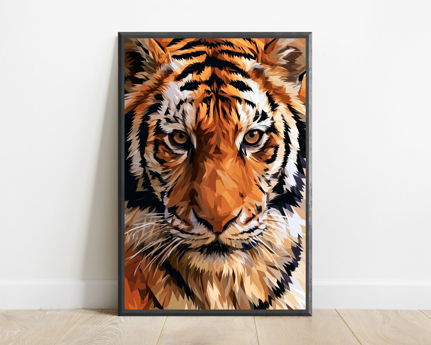 Majestic Tiger Portrait Print — view 1