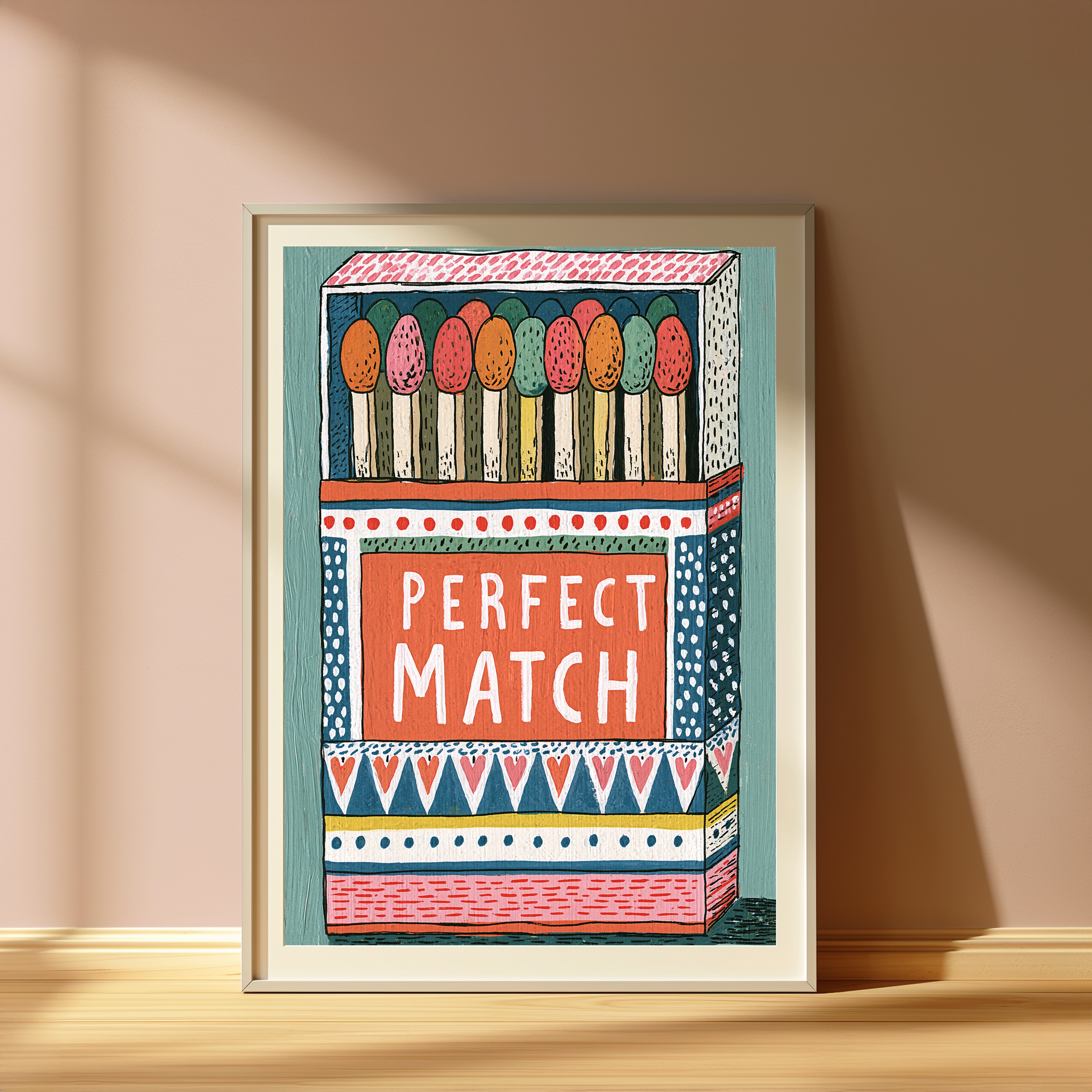 Matchbox Wall Art Print view 4