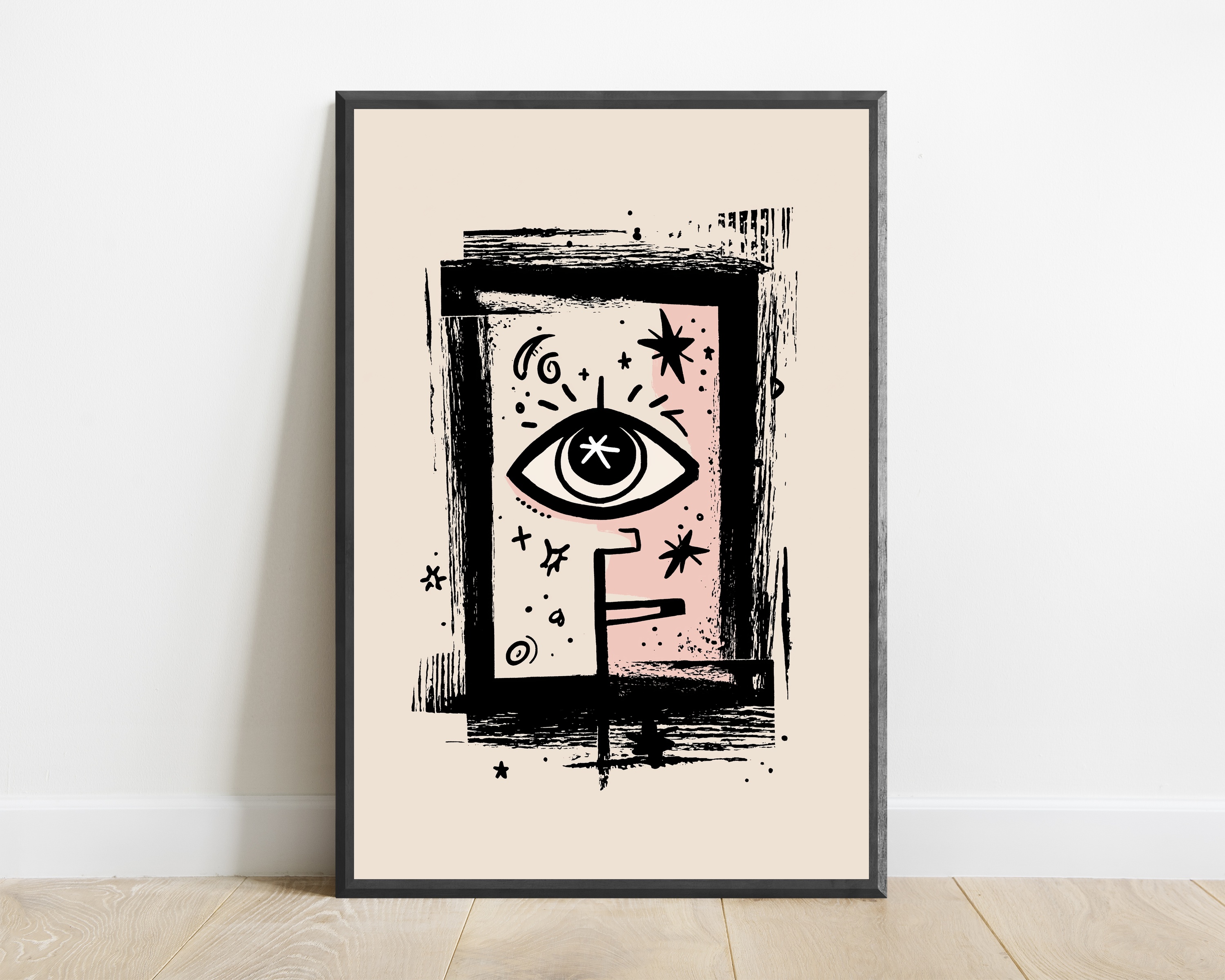 Mystical Eye Star Print