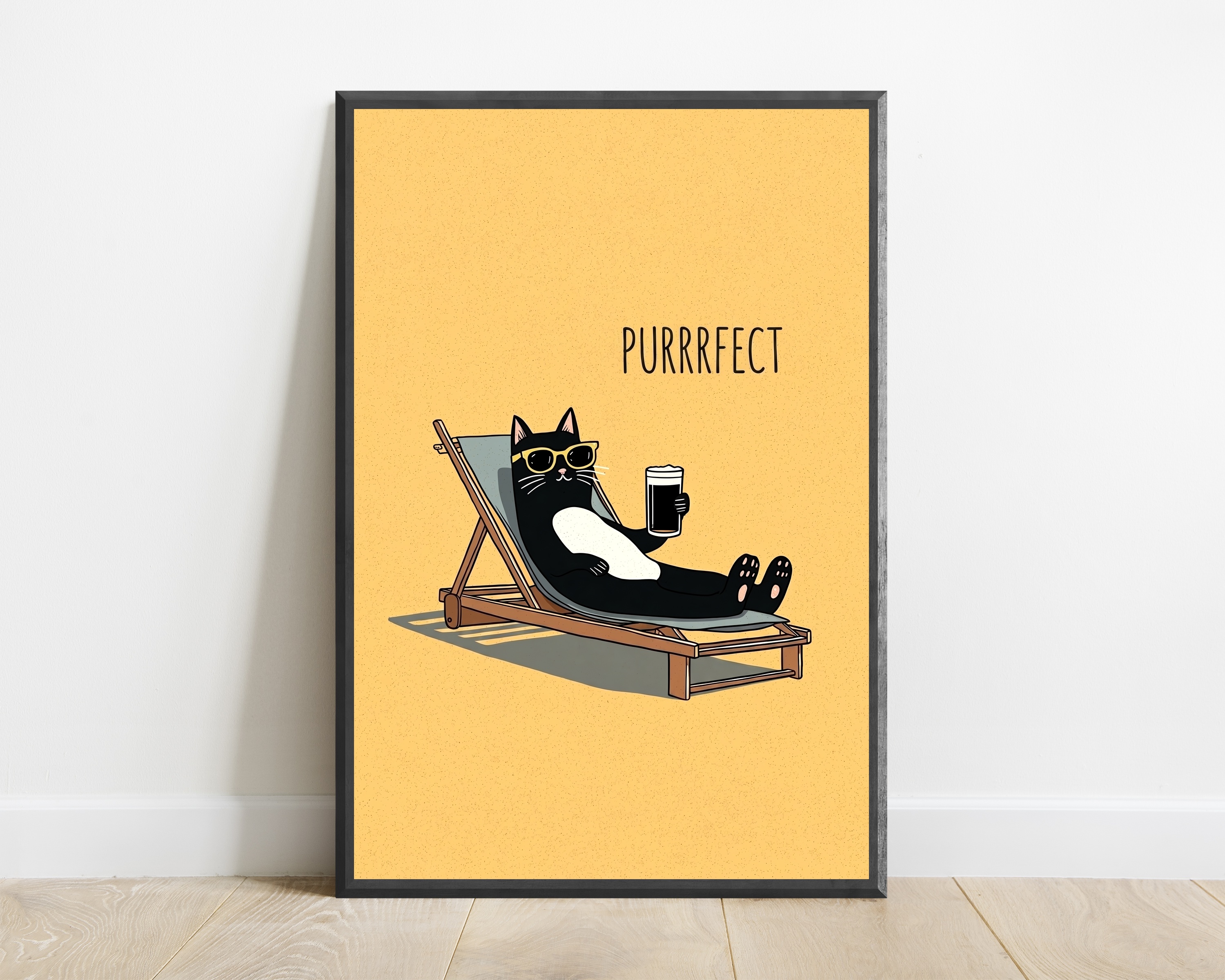 Purrfect Cat Print