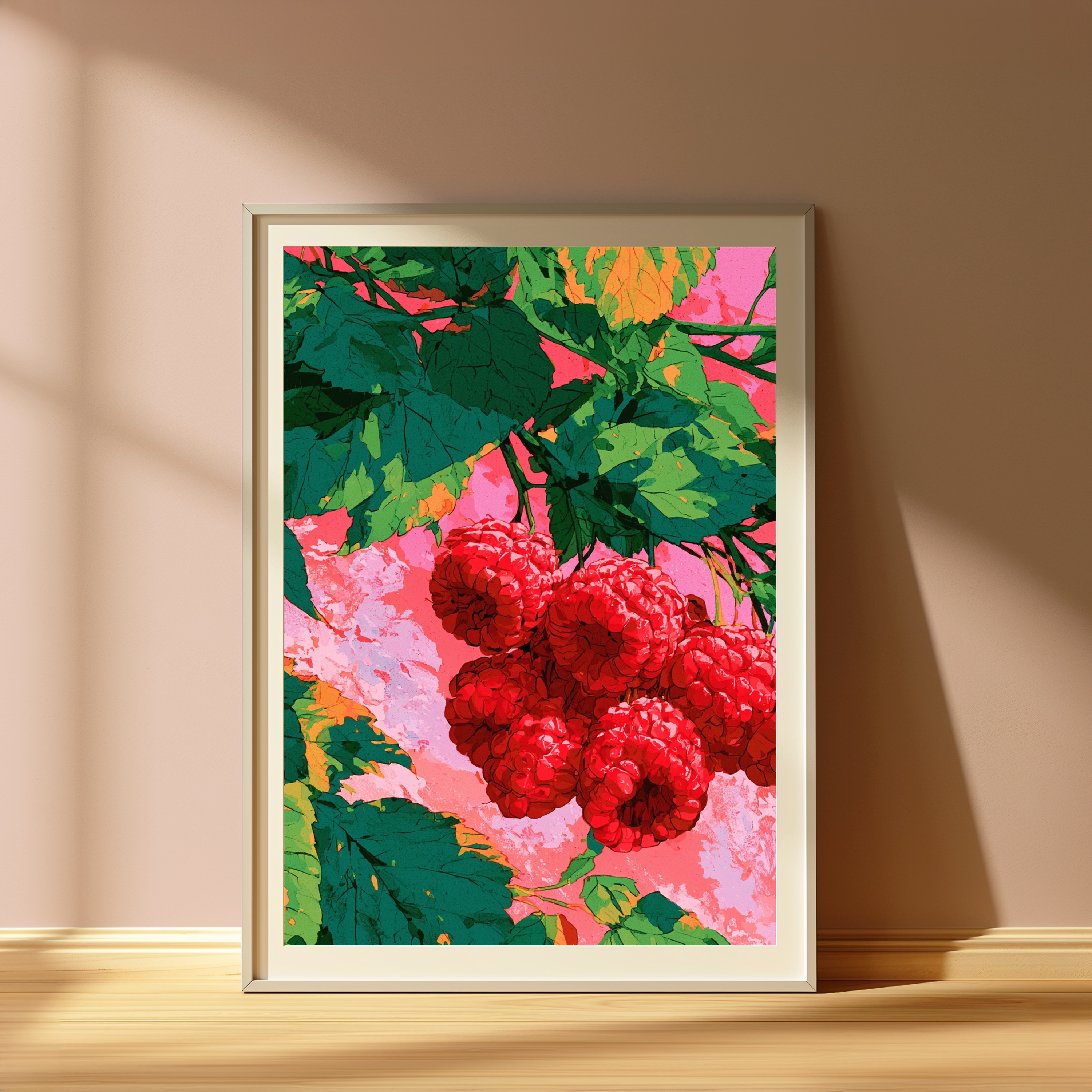 Red Raspberries Botanical Print view 4