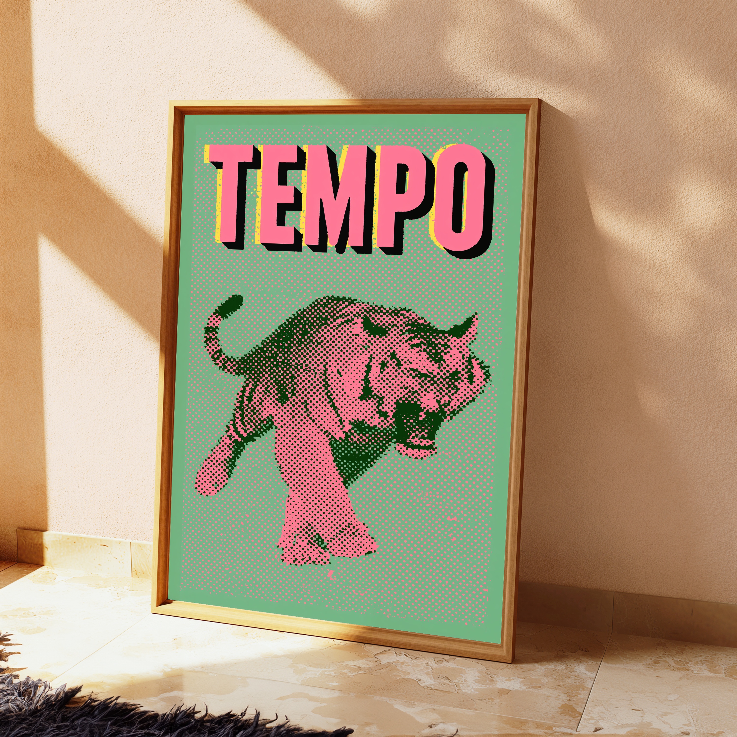 Tempo Pop Art Bull Print view 2