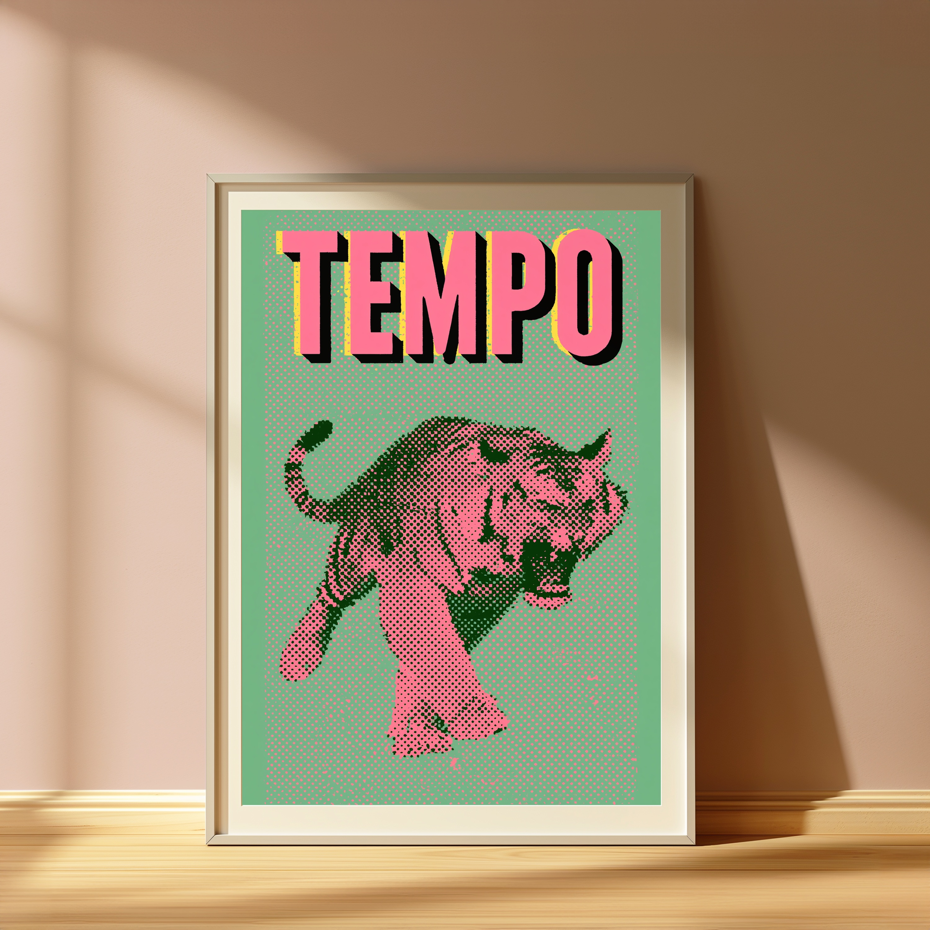 Tempo Pop Art Bull Print view 4