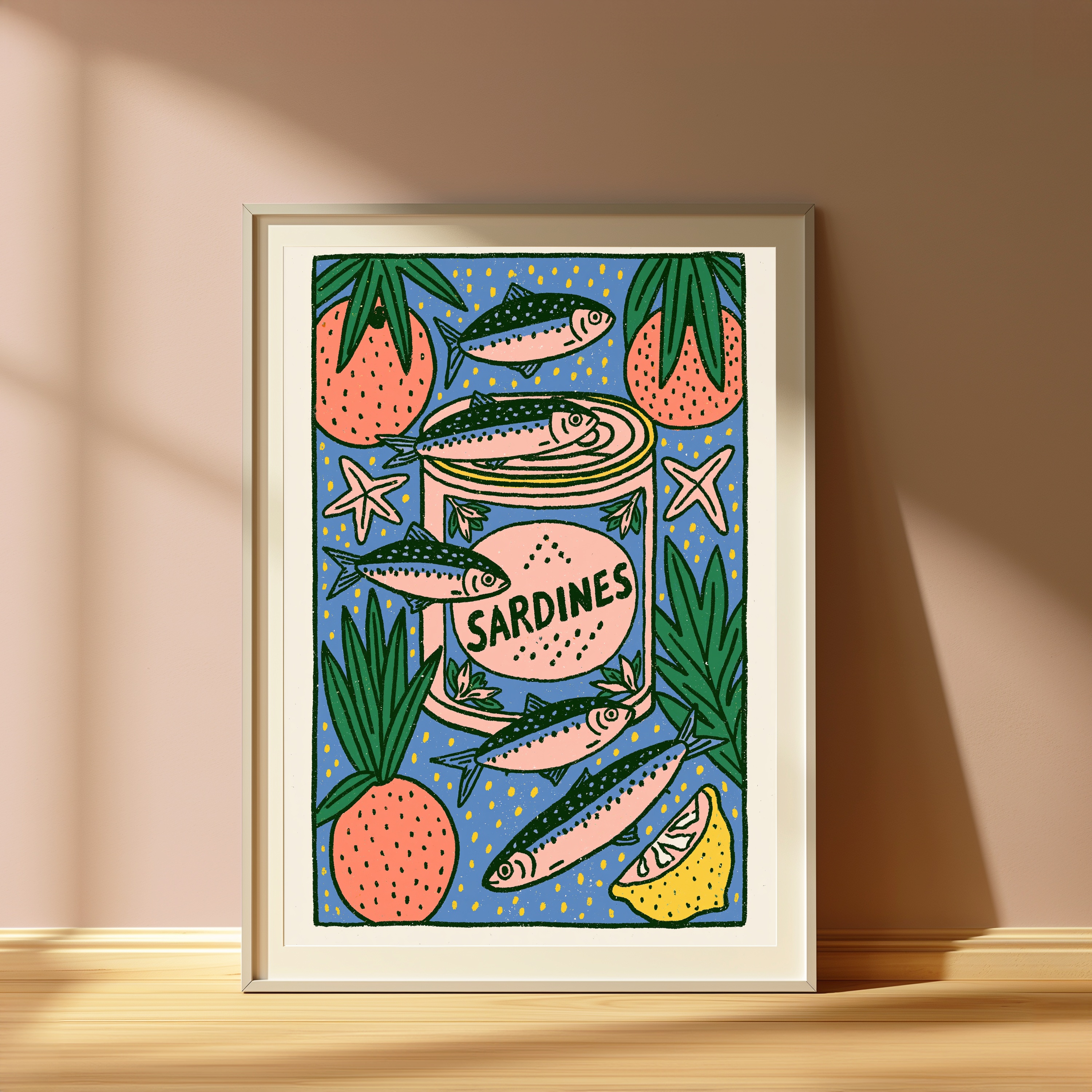 Tinned Sardines Food Art Print view 4