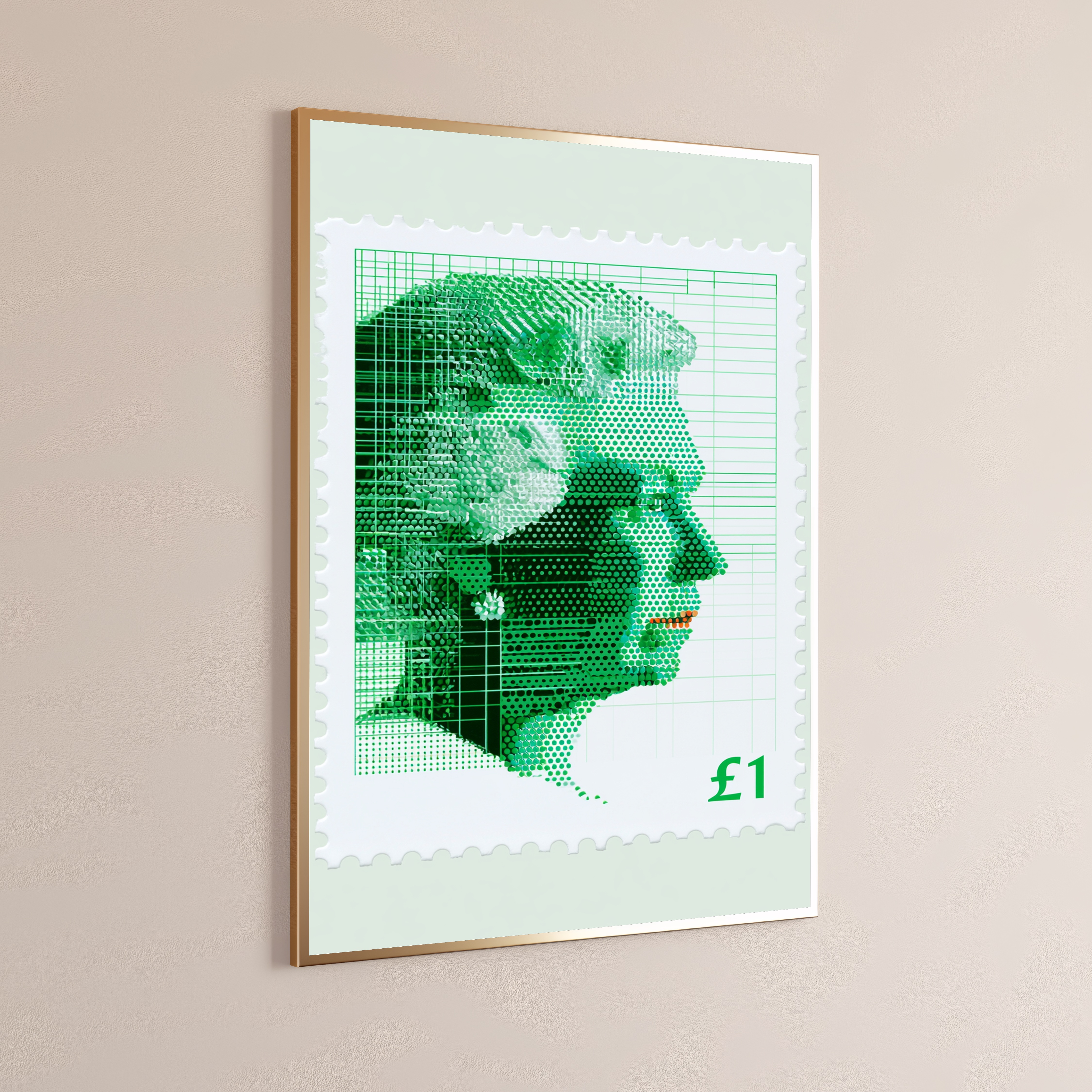 UK Map Minimalist Art Print